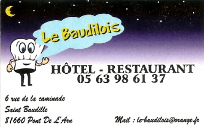 Hôtel restaurant Le Baudilois